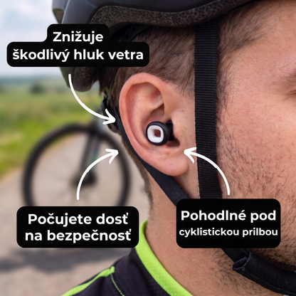 Binalide™ – Tlmiče hluku pre cyklistov