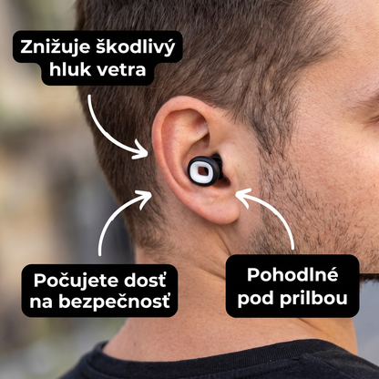 Binalide™ – Tlmiče hluku pre motorkárov