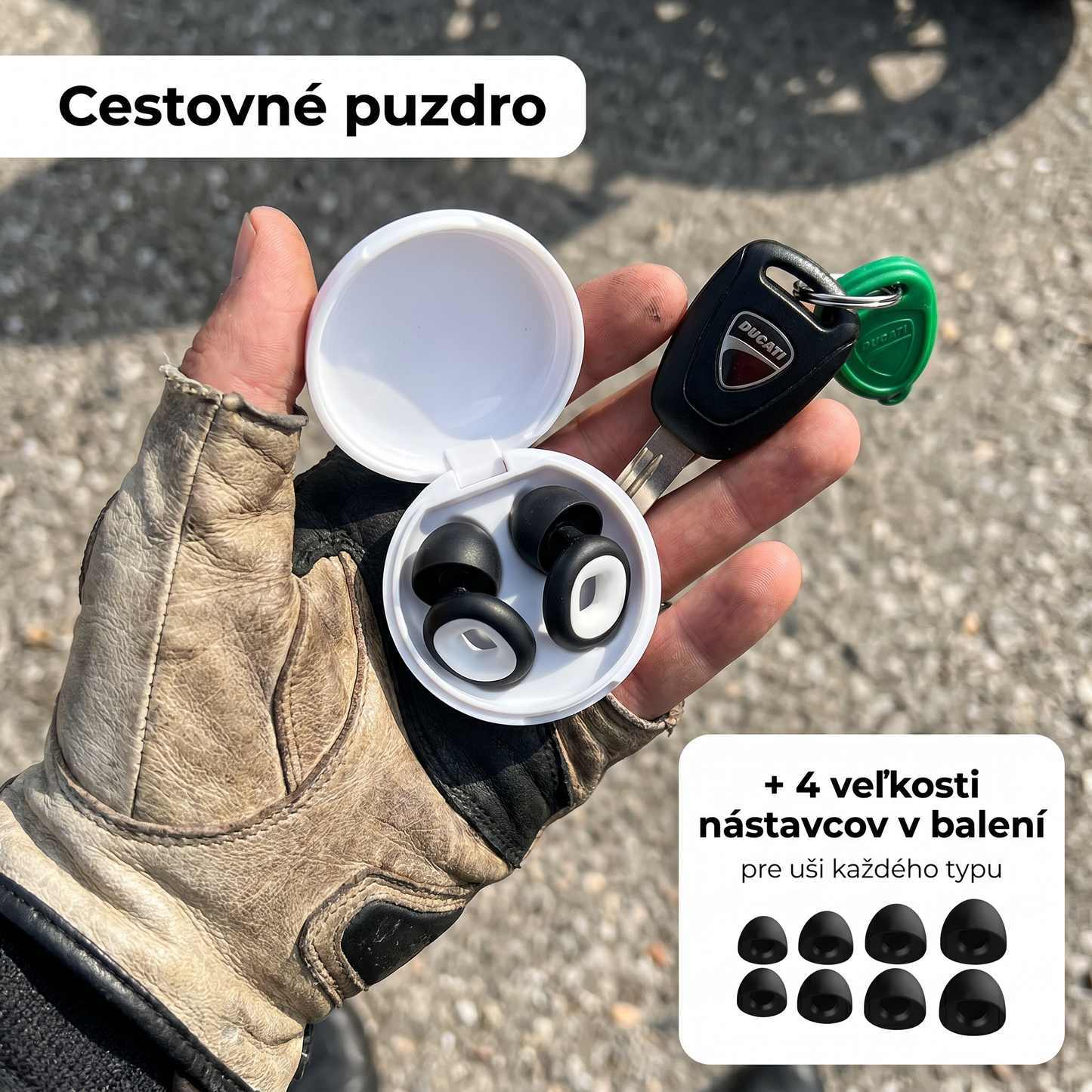 Binalide™ – Tlmiče hluku pre motorkárov
