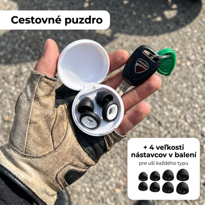 Binalide™ – Tlmiče hluku pre motorkárov