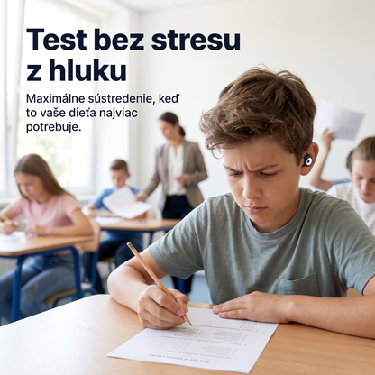 Binalide™ - Štuple pre deti, ktoré sa potrebujú sústrediť
