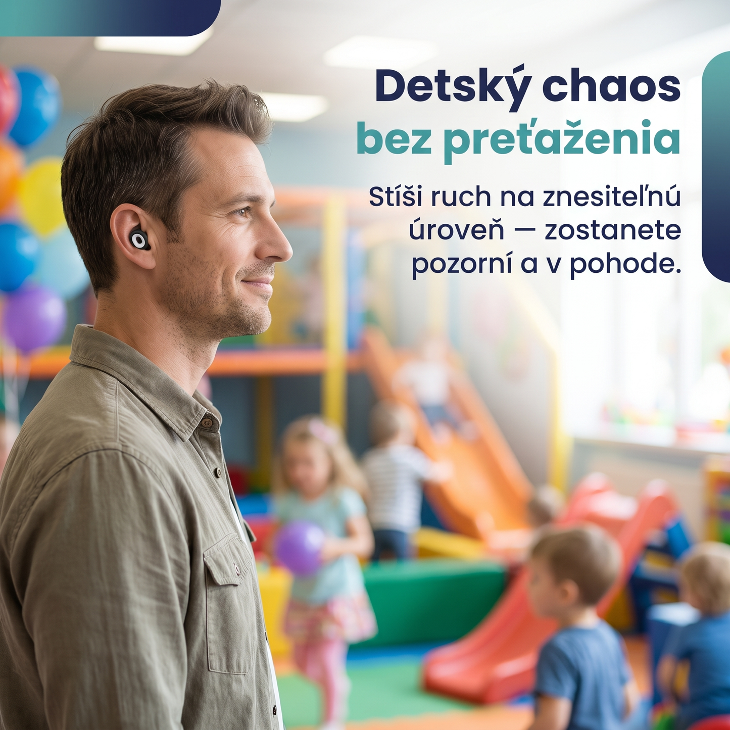 Binalide™ - Pokoj pri deťoch, bez odpojenia od nich