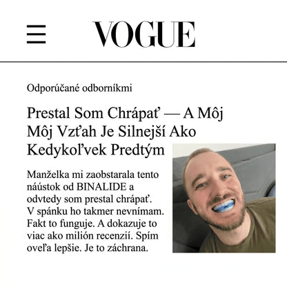 Proti chrápaniu - BINALIDE