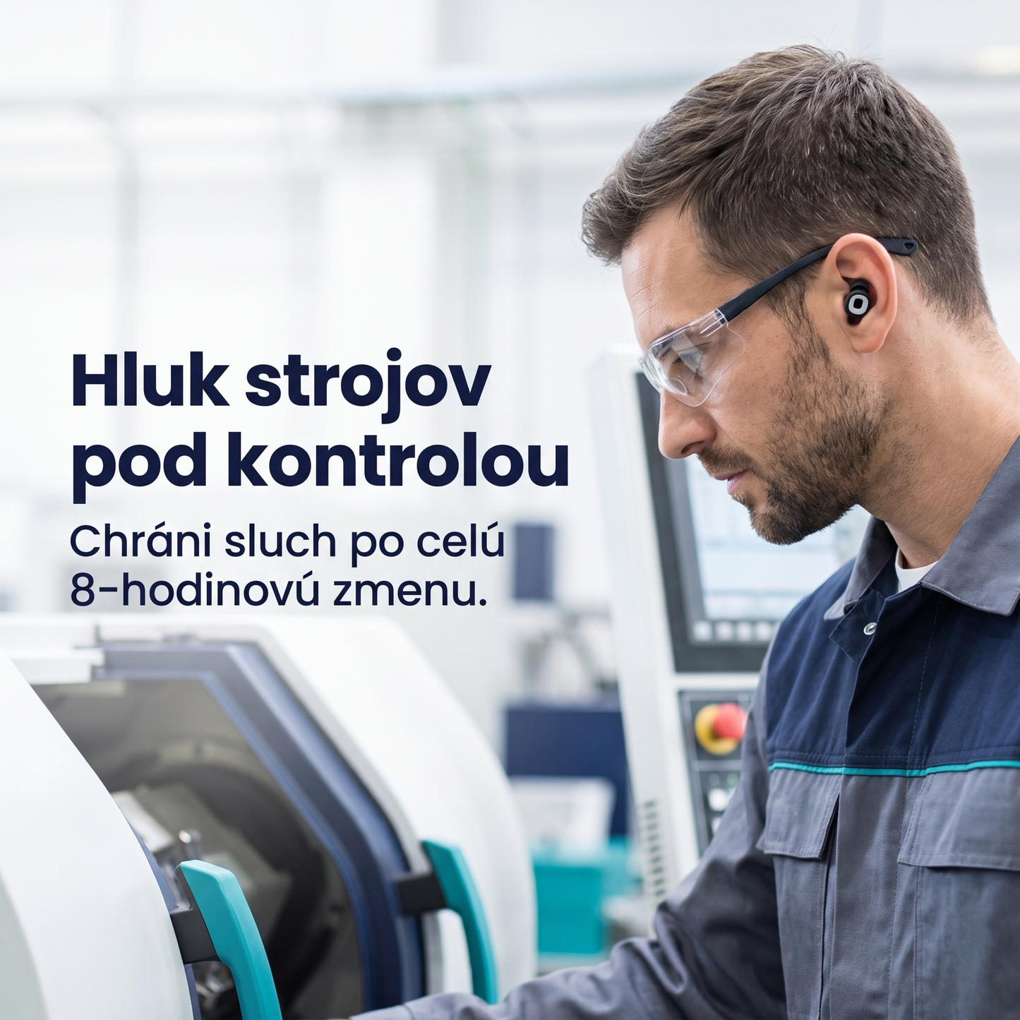 Binalide™ – Ochrana sluchu pre prácu v hluku