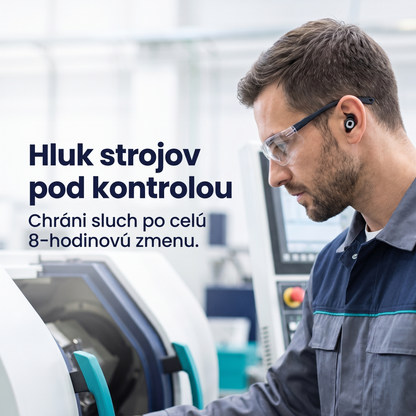 Binalide™ – Ochrana sluchu pre prácu v hluku