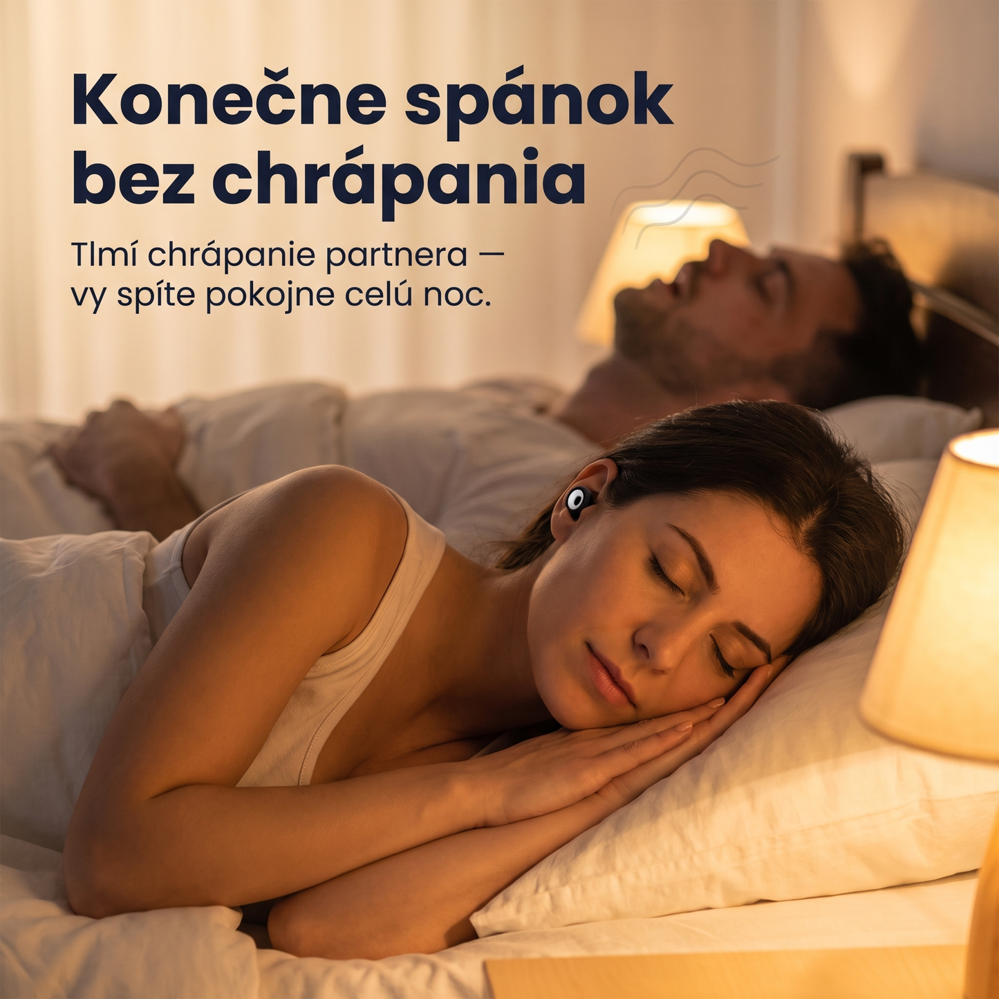 Binalide™ - Štuple pre hlboký a neprerušovaný spánok
