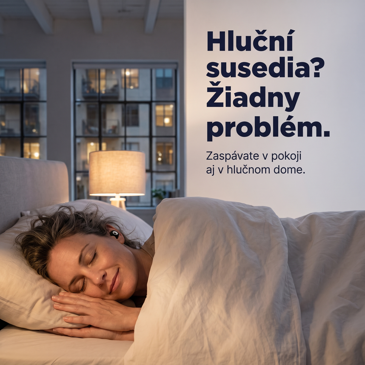 Binalide™ - Štuple pre hlboký a neprerušovaný spánok