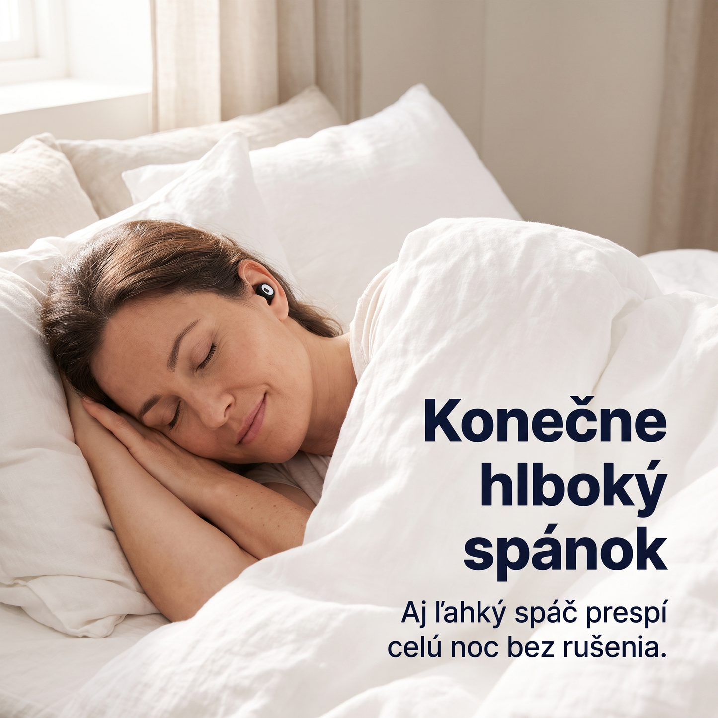 Binalide™ - Štuple pre hlboký a neprerušovaný spánok