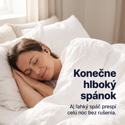 Binalide™ - Štuple pre hlboký a neprerušovaný spánok